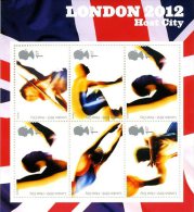 GROSSBRITANNIEN GRANDE BRETAGNE GB 2005 OLYMPICS LONDON 2012 M/S SG MS2554 MI B26-2321-25 SC SH2301 YV F33-2667-71 - Blocks & Miniature Sheets