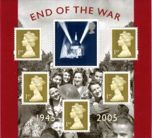 GROSSBRITANNIEN GRANDE BRETAGNE GB 2005 END OF THE WAR MS SG MS2547 MI B26-2314 SC SH2294 YV F32-2660 - Sheets, Plate Blocks & Multiples