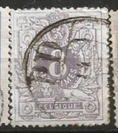 29  Obl  PD  Déchirure  58 - 1869-1888 León Acostado