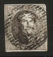 6  Obl    4 Marges - 1851-1857 Medaillen (6/8)