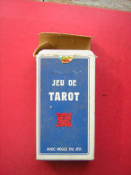 UN JEU DE CARTE   78  CARTES  JEU DE TAROT  AVEC SA BOITE EN CARTON ET REGLE DU JEU DE TAROT - Otros & Sin Clasificación