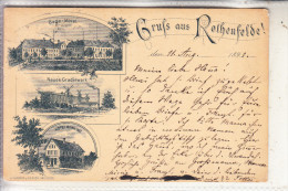 4502 BAD ROTHENFELDE, Hotel Reinking, Bade-Haus, Neues Gradierwerk, 1893, Frühe Karte - Bad Rothenfelde