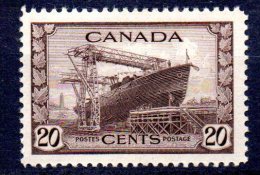 Y975 - CANADA' 1943 , Y&T N. 216 * Mint - Unused Stamps