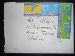 Argentine Lettre De Santa Fe 2002 Pour Torino - Cartas & Documentos