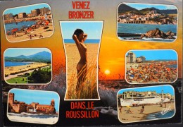 CPM - CANET-PLAGE - Venez Bronzer Dans Le Roussillon - Neuve - - Canet En Roussillon