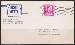 U.S.A.    Scott # 986 On ADVERTISING COVER W/1949 BOY'S TOWN LABLE---(Nov/21/1949 ) - Poststempel