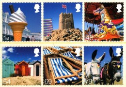 GROSSBRITANNIEN GRANDE BRETAGNE GB 2007 BESIDE THE SEASIDE SET 6V MNH SG 2734-39 MI 2519-24 SC 2463-68 YT 2888-93 - Unused Stamps