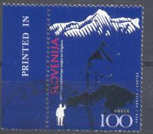 Slovenia Slovenie Slowenien 1995 Used CTO Mi. 118: 100 Years Of Shelter Of Jakob Aljaz At Triglav, Mountains Alps Alpen - Geography