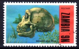 Zambia - 1973 Prehistoric Animals 9n (o) # SG 186 - Fossilien