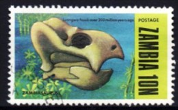 Zambia - 1973 Prehistoric Animals 10n (o) # SG 187 - Fossilien