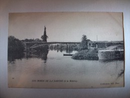 Carte Postale Les Bords De La Sarthe à La Raterie - Allonnes