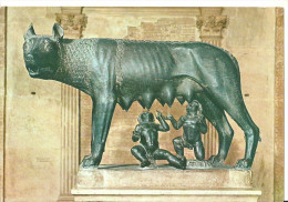 Roma (Lazio) Musei Capitolini, Lupa Capitolina, Capitolinus Museums, The Wolf, Thematic Stamp L. 20 Vaticano - Museos