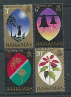 Bahamas N° 328 / 31  X Noël, Les 4 Valeurs Sans Charnière, TB - 1963-1973 Autonomie Interne