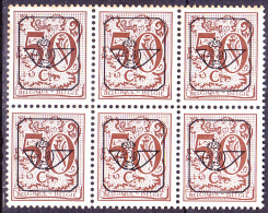 Belgien Belgium Belgique - Vorausentwertung Polyvalent Papier (MiNr: 2010ZV) 1980/5 - Postfrisch ** MNH - Typografisch 1967-85 (Leeuw Met Banderole)