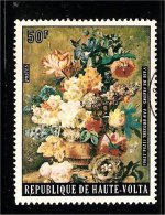 Upper Volta - X1  Flower - Burkina Faso (1984-...)