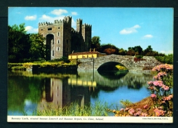 IRELAND  -  Bunratty Castle  Unused Vintage Postcard As Scan - Clare