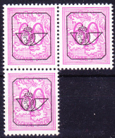 Belgien Belgium Belgique - Vorausentwertung Polyvalent Papier (MiNr: 893zxV) 1967/75 - Postfrisch ** MNH - Typografisch 1967-85 (Leeuw Met Banderole)