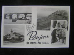 Ap N°284 / Luxembourg - Remich, ,Bonjour De Remich - Moselle Luxembourg    / Circule - Remich