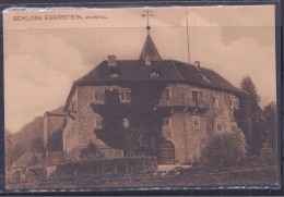 Germany1907:Postcard  Of SchlossEberstein On Card Sent From Obertsroh To Florentia(Italy) - Brieven En Documenten