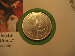 KM # 198 Germany 1999 SILVER Unc SOS Kinder Coin - Test- & Nachprägungen