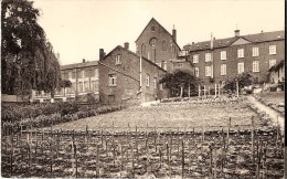 BASSENGE (4690) : GLONS - PENSIONNAT DES SOEURS DE MARIE. VUE D´ENSEMBLE -  JARDIN POTAGER. CPA. - Bassenge