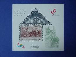 Exposition Philatélique Mondiale - Christophe Colomb - Guanahani Yvert BF 50 - Unused Stamps