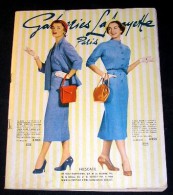 Catalogue. GALERIES LAFAYETTE. ETE 1955. SAISON - Fashion