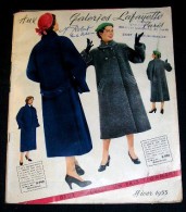 Catalogue. GALERIES LAFAYETTE. HIVER 1953 - Mode