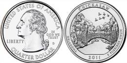 USA QUARTER (1/4 Dollar) 2011 D Mint "Chickasaw" UNC - 2010-...: National Parks