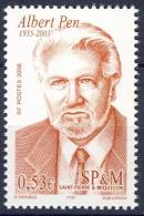 ##Saint-Pierre Et Miquelon 2006. Albert Pen. Yvert 862. MNH(**) - Unused Stamps