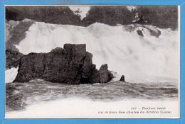 ASIE  - LAOS -- Rocher Isplé Au Milieu Des Chutes De Khône - Laos