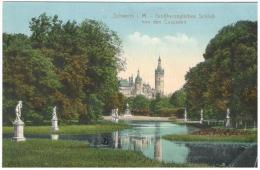 DE - SCHWERIN In M. - Schloss Von Den Cascaden - 1915 - Schwerin