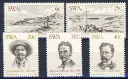 #SWA 1983. Lüderitz 100 Years. Michel 532-36. MNH(**) - Namibie (1990- ...)