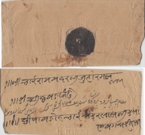 Jhalawar State  1/4A   On Cover To Bikaner  # 86808  Inde  Indien India - Jhalawar