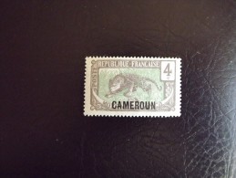 Cameroun N°86 Neuf* Panthere Surchargé - Neufs
