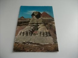 STORIA POSTALE FRANCOBOLLO COMMEMORATIVO Egypt Egitto The Great Sphinx Of Giza Sfinge - Sphynx