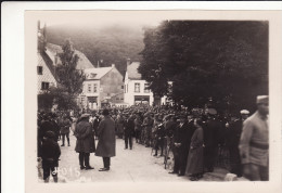 Foto September 1925 GEMUND (Schleiden) - Konzert Auf Dem Platz, Französisch Soldaten, Armée Du Rhin (A123, Ww1, Wk 1) - Schleiden