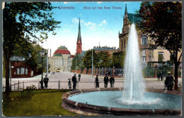 1190 Portofrei - Alte Ansichtskarte Chemnitz Blick Auf Neues Theater - G. Friedrich Gel. 1916 Stempel Rollstempel - Chemnitz