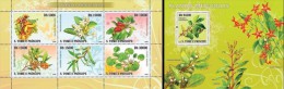 S. Tomè 2008, Medical Plants, 6val In BF - Plantes Médicinales