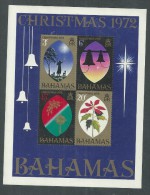 Bahamas B.F. N° 6 XX Noël, Le Bloc Sans Charnière, TB - 1963-1973 Autonomie Interne