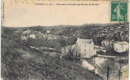 Cpa  BOUSSAY Panorama Et Cascade Des Moulins De Feuillou - Boussay