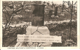 REDIPUGLIA - IL BIDONE - CARTOLINA FORMATO PICCOLO - VIAGGIATA 1934 - (rif. B43) - War Cemeteries