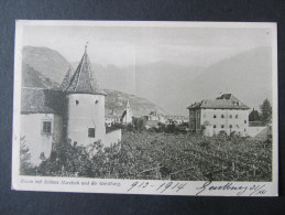 AK BOZEN Schloss Maretsch Adelskkorrespondenz Boos Waldeck 1913  /// D*18116 - Bolzano (Bozen)