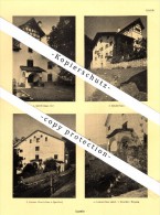 Photographien / Ansichten , 1925 , Luzein , Prospekt , Architektur , Fotos !!! - Luzein