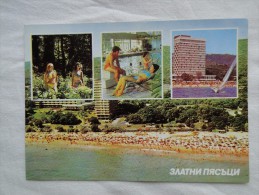 Bulgaria / Bulgarie Golden Sands - Multi-view Bu 23 - Bulgarie