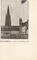 PK.  LOO -LEZ DIXMUDE - GRAND'PLACE & HOTEL DE VILLE - Lo-Reninge