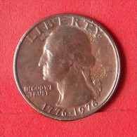 USA  1/4  DOLLAR  1976   KM# 204  -    (Nº12871) - 1932-1998: Washington