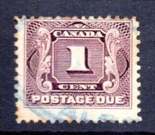 Y1037 - CANADA' 1906 , Segnatasse N.  1  Usato - Segnatasse