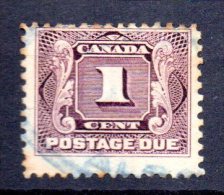 Y1037 - CANADA' 1906 , Segnatasse N.  1  Usato - Port Dû (Taxe)