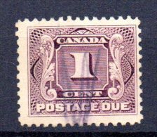 Y1038 - CANADA' 1906 , Segnatasse N.  1  Usato - Impuestos